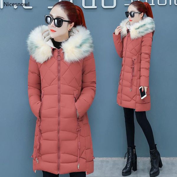 women's down & parkas snow wear thick big fur women long winter slim jacket hooded coat cotton padded female, Black
women's down & parkas snow wear thick big fur women long winter slim jacket hooded coat cotton padded female, Black