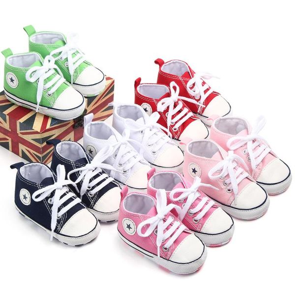 baby shoes canvas classic sports sneakers newborn baby boys girls print star first walkers infant toddler anti-slip shoes
baby shoes canvas classic sports sneakers newborn baby boys girls print star first walkers infant toddler anti-slip shoes