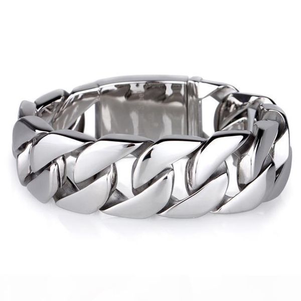 22cm long 20mm wide frosted bracelet men cool stainless steel curb cuban link chain mens bracelets jewelry accessory wristband, Black
22cm long 20mm wide frosted bracelet men cool stainless steel curb cuban link chain mens bracelets jewelry accessory wristband, Black