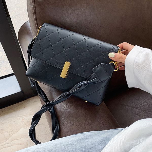 small square women's shoulder bags plaid messenger bag diamond lattice pu leather crossbody bags for ladies causal tote handbags
small square women's shoulder bags plaid messenger bag diamond lattice pu leather crossbody bags for ladies causal tote handbags