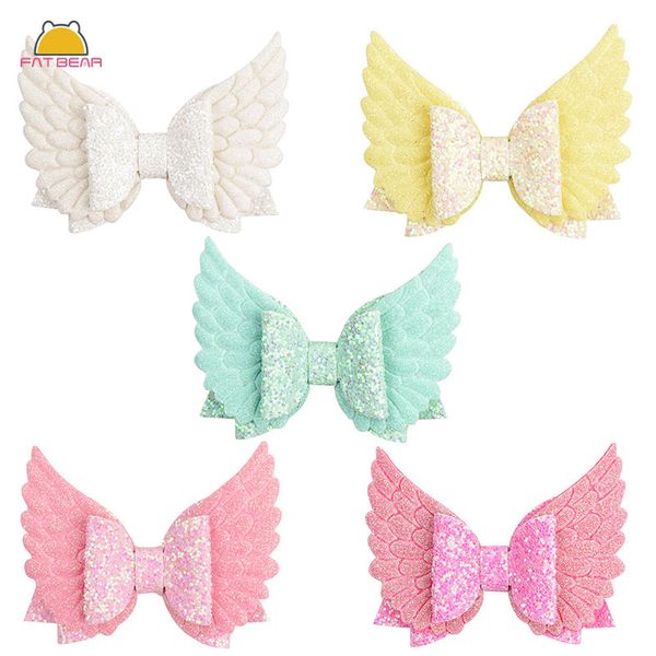 angle wing baby hair clips glitter sequin bow princess hairpins for girls handmade barrette childern kids girls hair accessories, Slivery;white
angle wing baby hair clips glitter sequin bow princess hairpins for girls handmade barrette childern kids girls hair accessories, Slivery;white