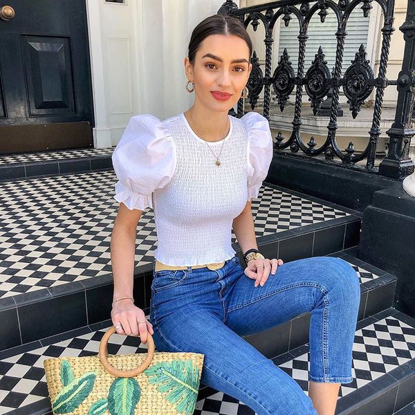 women's t-shirt 2021 fashion women summer o-neck t-shirts pure color casual puff sleeve slim for white tees harajuku clothes
women's t-shirt 2021 fashion women summer o-neck t-shirts pure color casual puff sleeve slim for white tees harajuku clothes
