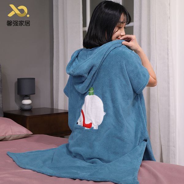b2hoy can wear cap cape absorbent quick-drying non-pure cotton shawl bath bathrobe bath towel long towel bathrobe women's summe
b2hoy can wear cap cape absorbent quick-drying non-pure cotton shawl bath bathrobe bath towel long towel bathrobe women's summe