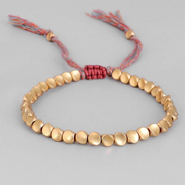 handmade tibetan buddhist braided cotton copper beads lucky rope bracelet & bangles for women men thread bracelets, Golden;silver
handmade tibetan buddhist braided cotton copper beads lucky rope bracelet & bangles for women men thread bracelets, Golden;silver