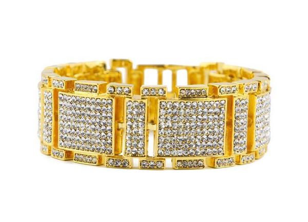 9 styles fashion design bracelets luxury 18k gold plated chain full diamond hip hop bracelet fine jewelry lover gift, Black
9 styles fashion design bracelets luxury 18k gold plated chain full diamond hip hop bracelet fine jewelry lover gift, Black