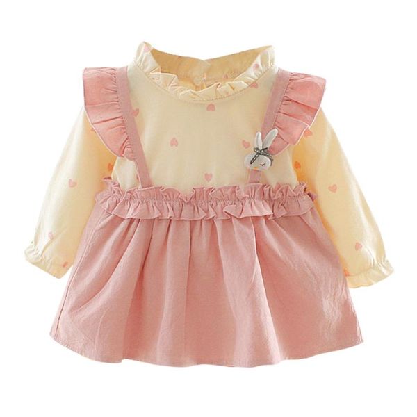 toddler infant baby girls princess dresses casual long sleeve cartoon animal dress outfits kids dresses for baby girl clothes, Red;yellow 
toddler infant baby girls princess dresses casual long sleeve cartoon animal dress outfits kids dresses for baby girl clothes, Red;yellow