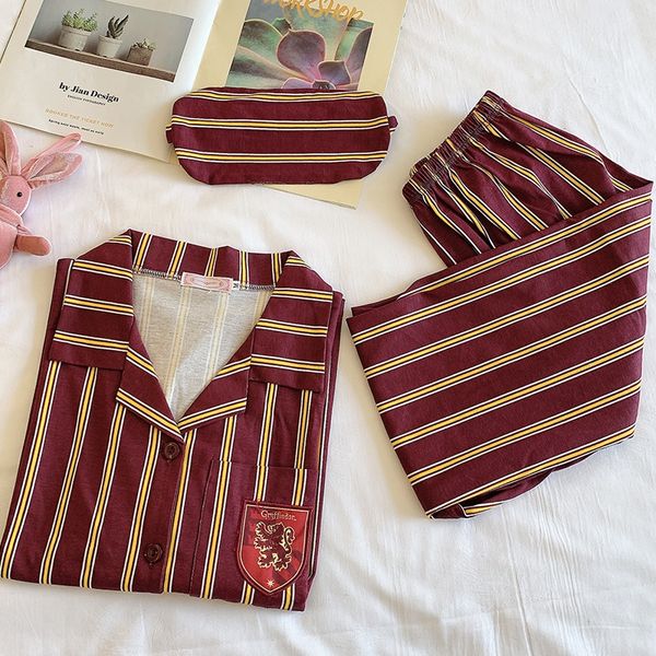 gwhxw british wind and magic law school harry potter joint long sleeve pajamas clothes clothes home furnishing clothing men and women couple, Blue;red
gwhxw british wind and magic law school harry potter joint long sleeve pajamas clothes clothes home furnishing clothing men and women couple, Blue;red