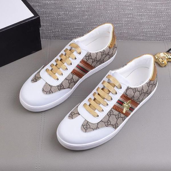 luxury mens shoes outdoor walking lightweight sports shoes lace -up low casual men shoes men 's ace embroidered sneak, Black
luxury mens shoes outdoor walking lightweight sports shoes lace -up low casual men shoes men 's ace embroidered sneak, Black