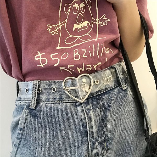 winfox fashion lovely round peach heart buckle transparent women waistband gas eye waist belts, Black;brown
winfox fashion lovely round peach heart buckle transparent women waistband gas eye waist belts, Black;brown