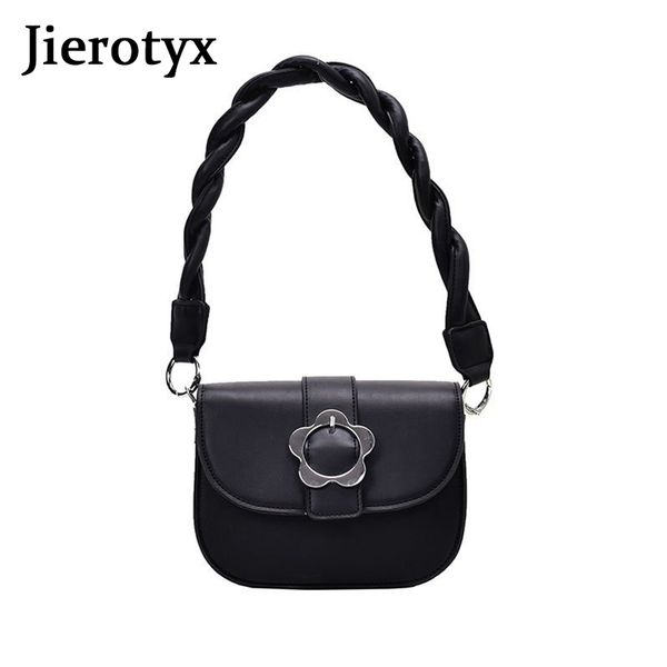 jierotyx fashion women bags chic shoulder bags metal decoration soft strap casual exquisite bag female sac main
jierotyx fashion women bags chic shoulder bags metal decoration soft strap casual exquisite bag female sac main
