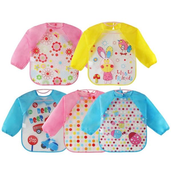 baby boy bibs waterproof long sleeve girl bibs kids burp cloth feeding bib with pocket child apron smock, Slivery;white
baby boy bibs waterproof long sleeve girl bibs kids burp cloth feeding bib with pocket child apron smock, Slivery;white