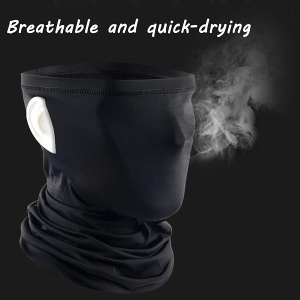 face mask ice silk scarf ear loops neck gaiter uv protection dust-proof bandana cycling face mask, Black
face mask ice silk scarf ear loops neck gaiter uv protection dust-proof bandana cycling face mask, Black