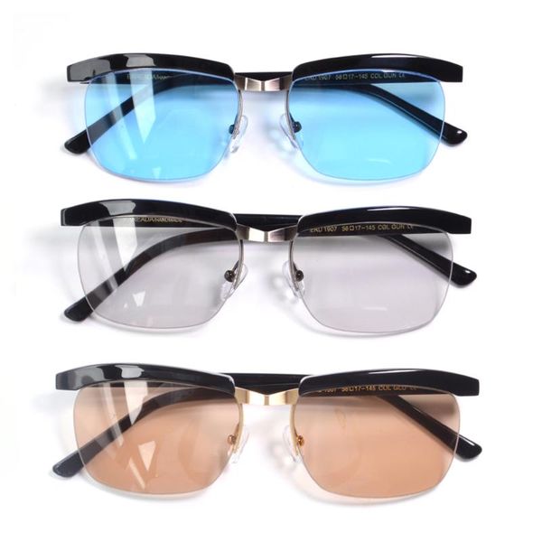 fashion falf rim metal sqaure outdoor sunglasses men light color sun lenses acetate eyebrow design indoor eyes visible uv400, White;black
fashion falf rim metal sqaure outdoor sunglasses men light color sun lenses acetate eyebrow design indoor eyes visible uv400, White;black