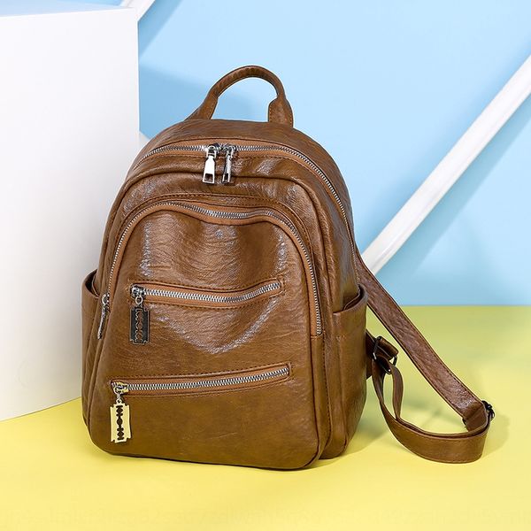 women 2019 new double zipper women's pu soft leather travel bag backpack backpack waterproof leisure outdoor travel bag
women 2019 new double zipper women's pu soft leather travel bag backpack backpack waterproof leisure outdoor travel bag