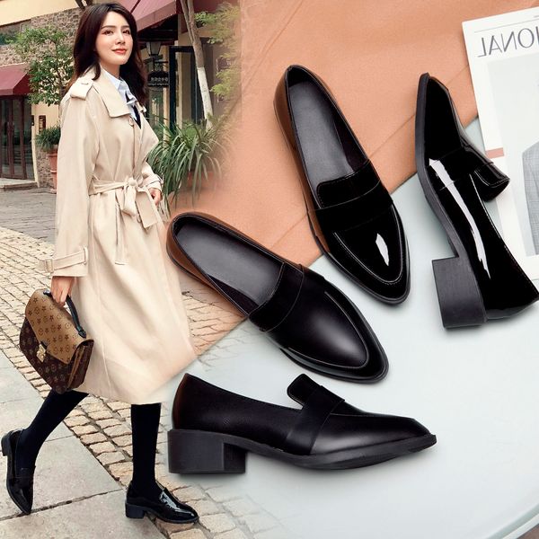 shoes on heels casual female sneakers shose women 2020 fashion women's pointed toe patent leather ballet flats dress modis, Black
shoes on heels casual female sneakers shose women 2020 fashion women's pointed toe patent leather ballet flats dress modis, Black