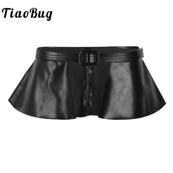 women fashion black pu leather adjustable buckle flounced skirt wide belt decorative peplum cinch skirted belts for ladies, Black;brown
women fashion black pu leather adjustable buckle flounced skirt wide belt decorative peplum cinch skirted belts for ladies, Black;brown