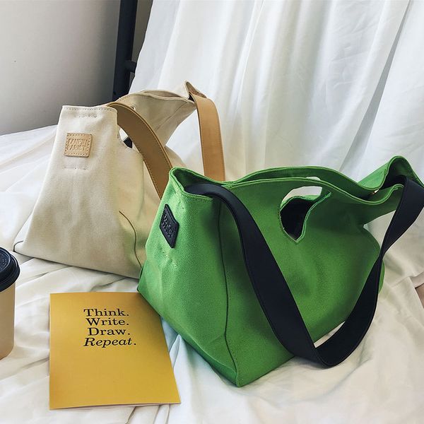 fashion simple small fresh canvas bags for women girls fresh style shoulder bags small crossbody bag purse and handbags t200727
fashion simple small fresh canvas bags for women girls fresh style shoulder bags small crossbody bag purse and handbags t200727