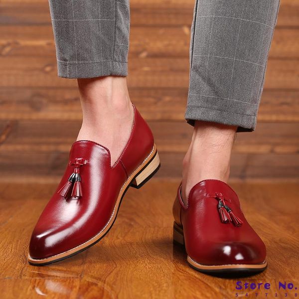 2020 tassel leather shoes pointed gradient colors men wedding party shoes plus size male designer flat loafer, Black
2020 tassel leather shoes pointed gradient colors men wedding party shoes plus size male designer flat loafer, Black
