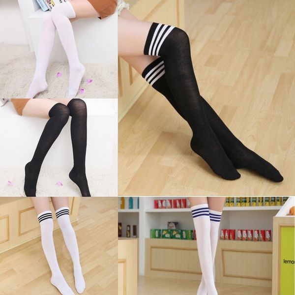 underwear japanese student tube warm boots socks women's thermal accessories underwear accessories maid socks, Black;white