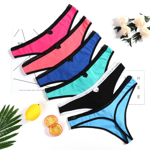 women panties g-string underwear fashion thong cotton panties ladies g-string soft lingerie solid low rise panty, Black;pink
women panties g-string underwear fashion thong cotton panties ladies g-string soft lingerie solid low rise panty, Black;pink