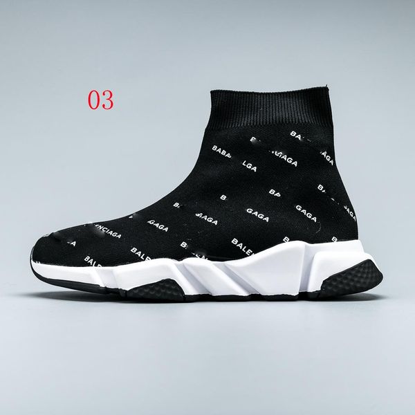 2020 new paris speed trainers knit sock shoe original luxury designer mens womens sneakers high casual shoes with box cs07, Black
2020 new paris speed trainers knit sock shoe original luxury designer mens womens sneakers high casual shoes with box cs07, Black