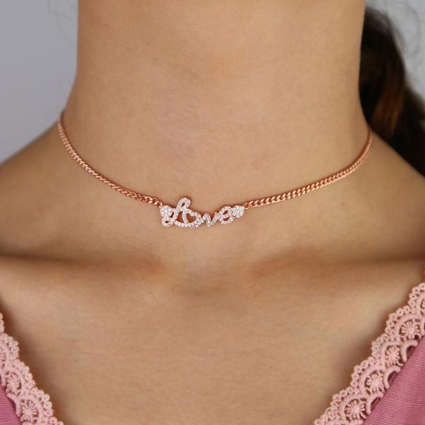 luxury bridal ladies chain statement necklace with letter love heart zirconia cz miami chain choker, Golden;silver
luxury bridal ladies chain statement necklace with letter love heart zirconia cz miami chain choker, Golden;silver