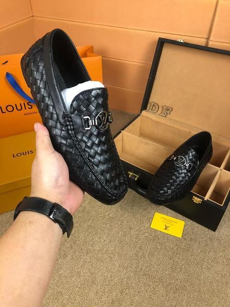 2019 black with logo leather men's leather shoes, trend casual shoes, with original packaging shoe box delivery, yardage: 38-441
2019 black with logo leather men's leather shoes, trend casual shoes, with original packaging shoe box delivery, yardage: 38-441