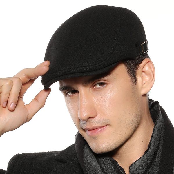 british style autumn winter men berets cap fashion flat caps for men hat classic vintage t200720, Blue;gray
british style autumn winter men berets cap fashion flat caps for men hat classic vintage t200720, Blue;gray
