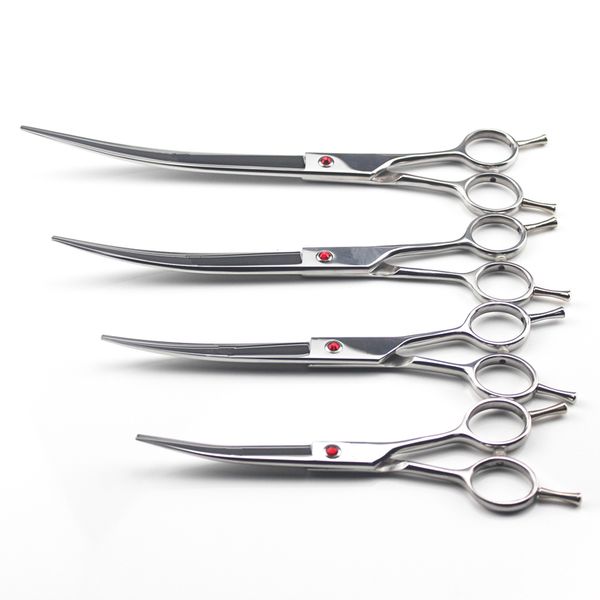 hair scissors professional japan 440c 6/7/8/9 '' silver pet dog grooming curved cutting shears barber hairdressing
hair scissors professional japan 440c 6/7/8/9 '' silver pet dog grooming curved cutting shears barber hairdressing