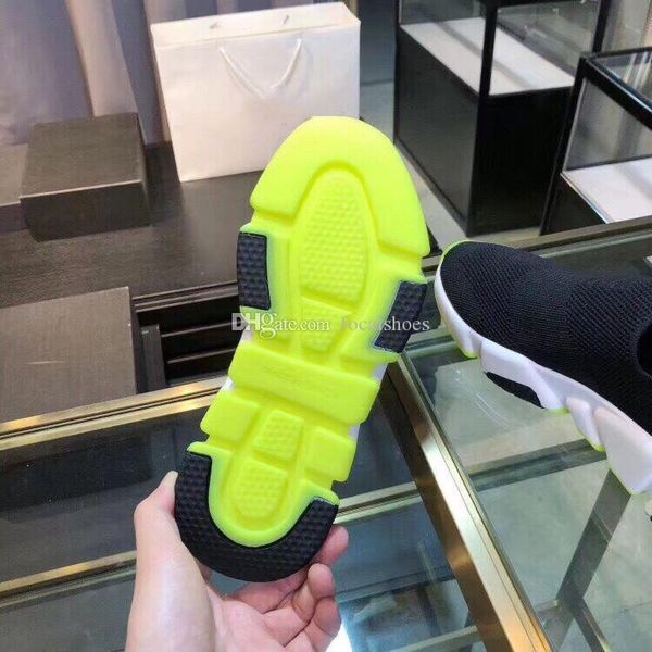 скорость sneaker тренер обуви черный вязать носки повседневная обуви мужчины женщины обуви плоские слип-on speed trainer носок обувь неоно, Black
скорость sneaker тренер обуви черный вязать носки повседневная обуви мужчины женщины обуви плоские слип-on speed trainer носок обувь неоно, Black