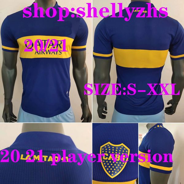 player version 20 21 boca juniors maillots de foot soccer jersey men salvio tevez de rossi 2020 2020 home away uniform football player shirt, Black;yellow
player version 20 21 boca juniors maillots de foot soccer jersey men salvio tevez de rossi 2020 2020 home away uniform football player shirt, Black;yellow