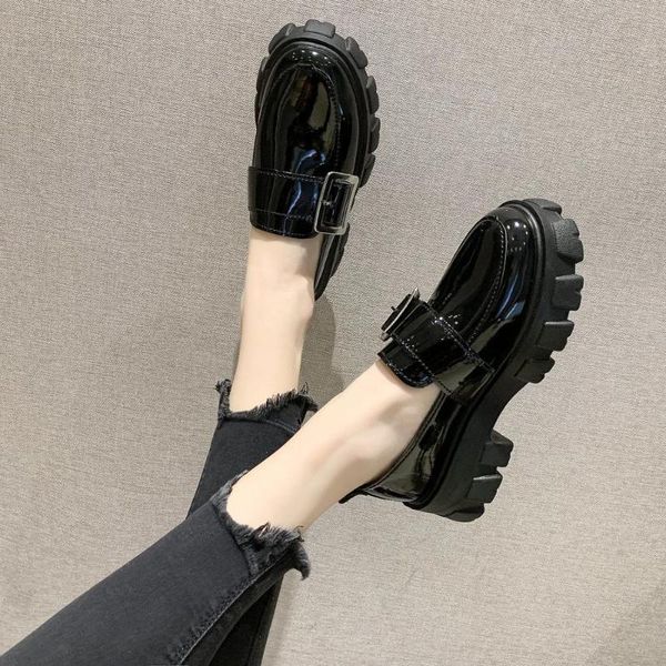 patent leather ballet flats female shoes british style platform round toe casual sneaker oxfords women's all-match autumn, Black
patent leather ballet flats female shoes british style platform round toe casual sneaker oxfords women's all-match autumn, Black