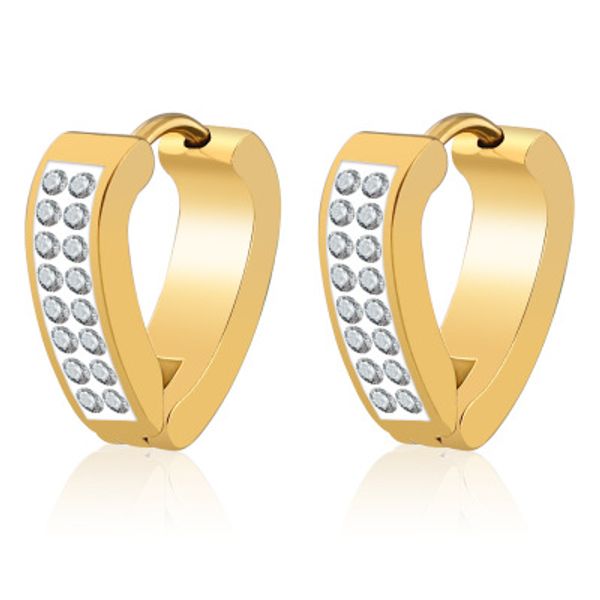 fashion heart studded zircon wedding ball christmas gift stainless steel earrings 4mmx14mm, Golden
fashion heart studded zircon wedding ball christmas gift stainless steel earrings 4mmx14mm, Golden