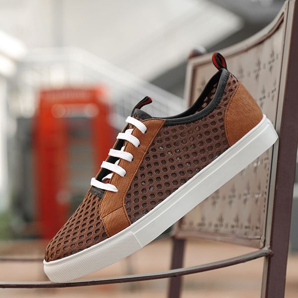 new men outdoor sneakers summer sandals shoes hombre mesh leisure walking shoes male comfortable beach breathable 37-46
new men outdoor sneakers summer sandals shoes hombre mesh leisure walking shoes male comfortable beach breathable 37-46