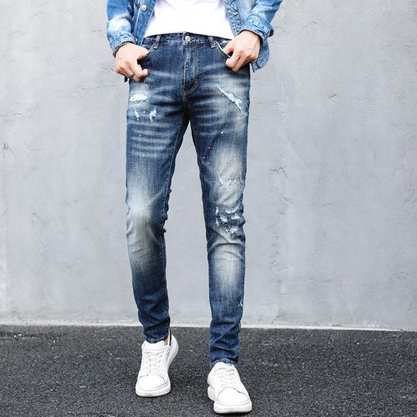 2020 clothing pants brand is for men to wear motorcycles men's slim denim straight jeans are for men, Blue
2020 clothing pants brand is for men to wear motorcycles men's slim denim straight jeans are for men, Blue