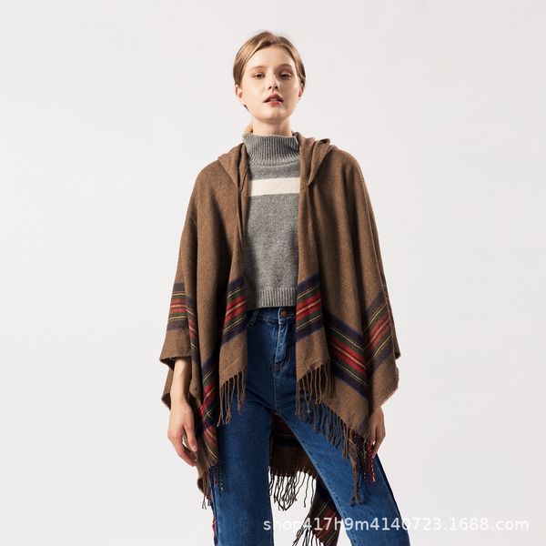 edgz0 color strip shawl ethnic style cashmere thickened cap coat travel air conditioning multi-purpose cloak cloak nation air conditioning n, Blue;gray
edgz0 color strip shawl ethnic style cashmere thickened cap coat travel air conditioning multi-purpose cloak cloak nation air conditioning n, Blue;gray