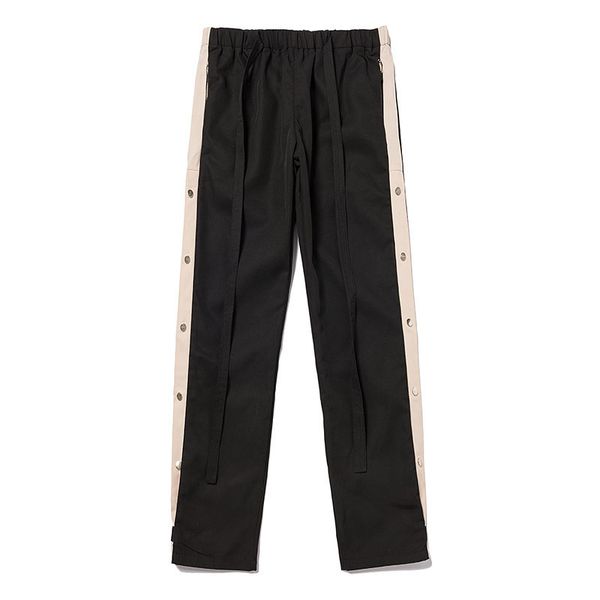 hip-hop breasted long ribbon essentials sweatpants men women nylon fog pants streetwear oversize trousers, Black
hip-hop breasted long ribbon essentials sweatpants men women nylon fog pants streetwear oversize trousers, Black