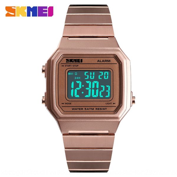 skmei small gold meter electronic waterproof meter outdoor waterproof watch men's fashion sports electronic watch, Blue
skmei small gold meter electronic waterproof meter outdoor waterproof watch men's fashion sports electronic watch, Blue