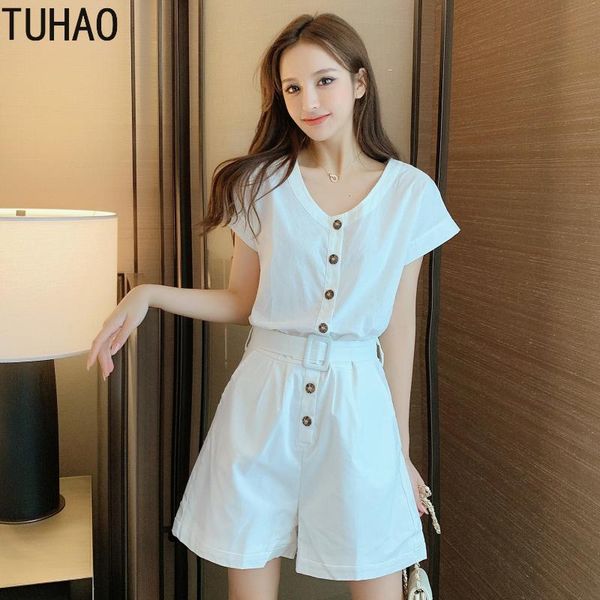 tuhao office lady casual women playsuit 2020 white jumpsuit female summer casual suit jumpsuits for woman female overalls wm29, Black;white
tuhao office lady casual women playsuit 2020 white jumpsuit female summer casual suit jumpsuits for woman female overalls wm29, Black;white