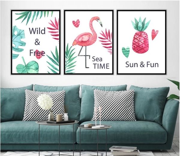 nordic pineapple flamingo decorative poster print modular wall paintings for living room wall art home decor no framed
nordic pineapple flamingo decorative poster print modular wall paintings for living room wall art home decor no framed