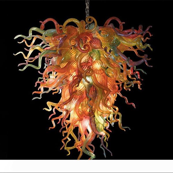 modern chandelier light fixture european multi colored hanging lamp blown crystal glass lustre lighting home decor
modern chandelier light fixture european multi colored hanging lamp blown crystal glass lustre lighting home decor