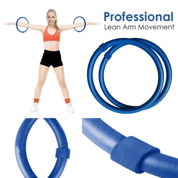 fitness exercise weighted arm hoop fat burning arm sports training equipment for lose weight