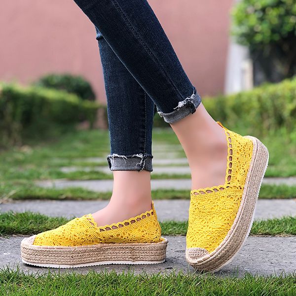 pupuda espadrilles women loafers slip on linen canvas shoes fashion platform shoes women trend chunky fisherman summer, Black
pupuda espadrilles women loafers slip on linen canvas shoes fashion platform shoes women trend chunky fisherman summer, Black