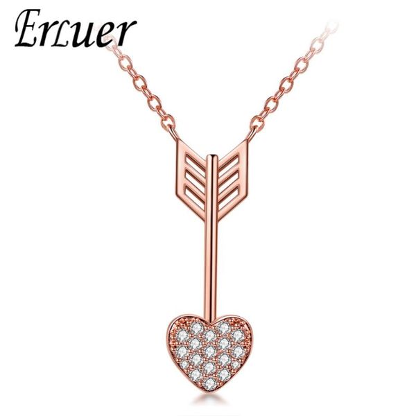 erluer fashion zirconia cheetah arrow necklaces & pendants for women girls rose silver color trendy heart brands jewelry
erluer fashion zirconia cheetah arrow necklaces & pendants for women girls rose silver color trendy heart brands jewelry