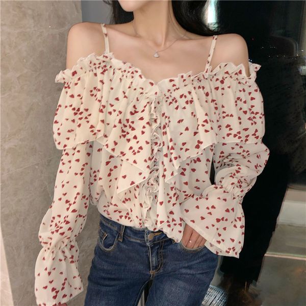 2020 new ladies fashion lacework slash neck strapless sling chic pullover slim blouse shirt women lace long sleeves top, White
2020 new ladies fashion lacework slash neck strapless sling chic pullover slim blouse shirt women lace long sleeves top, White