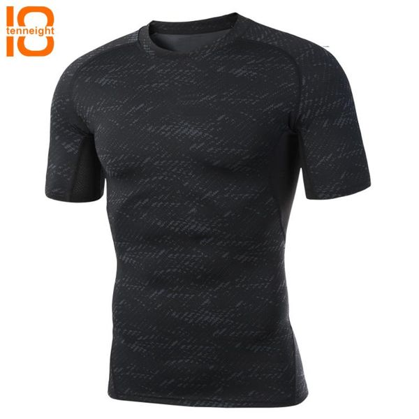 tenneight fitness men sportswear tight-fitting t-shirt quick dry short sleevet sport shirts gym basketball running training, Black;blue
tenneight fitness men sportswear tight-fitting t-shirt quick dry short sleevet sport shirts gym basketball running training, Black;blue