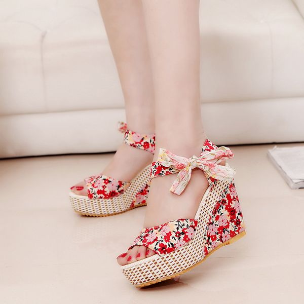 2020 women sandals ladies wedge bowknot ankle strap female bohemia platform girls shoes open toe woman high heel summer sandal, Black
2020 women sandals ladies wedge bowknot ankle strap female bohemia platform girls shoes open toe woman high heel summer sandal, Black