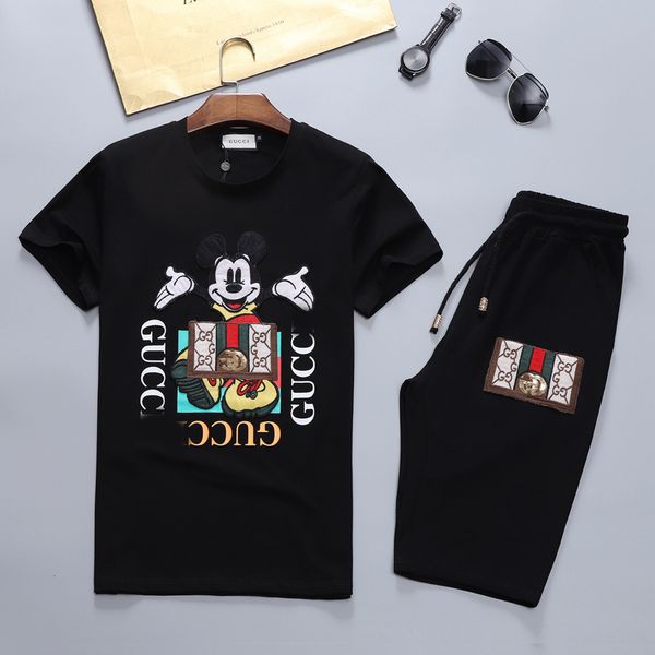 mens designer fashion tracksuit letters embroidery luxury summer sportswear short sleeves pullover jogger pants suits o-neck sportsuit 668, Gray
mens designer fashion tracksuit letters embroidery luxury summer sportswear short sleeves pullover jogger pants suits o-neck sportsuit 668, Gray