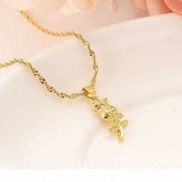 k 18 k fine gold gf rose flower europe women jewelry sets jewelry gift dubai pendant earrings diy charms cabbage get rich, Silver
k 18 k fine gold gf rose flower europe women jewelry sets jewelry gift dubai pendant earrings diy charms cabbage get rich, Silver