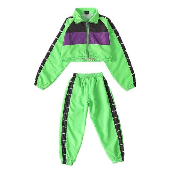 children fashion green hip hop clothing short jacket crop coat running casual pants for girl jazz dance costume clothes wear, Black;red
children fashion green hip hop clothing short jacket crop coat running casual pants for girl jazz dance costume clothes wear, Black;red